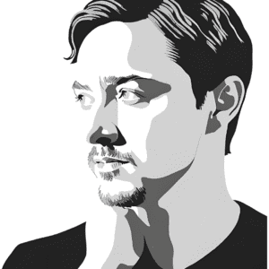 AI Generated image of James McAvoy using Canva - Caroline Weir