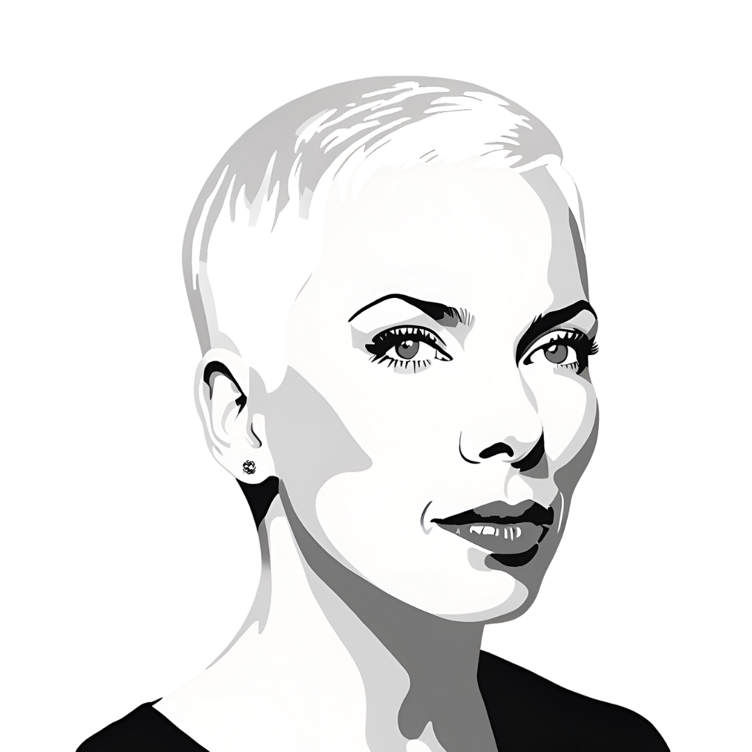 Ai generated image of annie lennox by canva - caroline weir