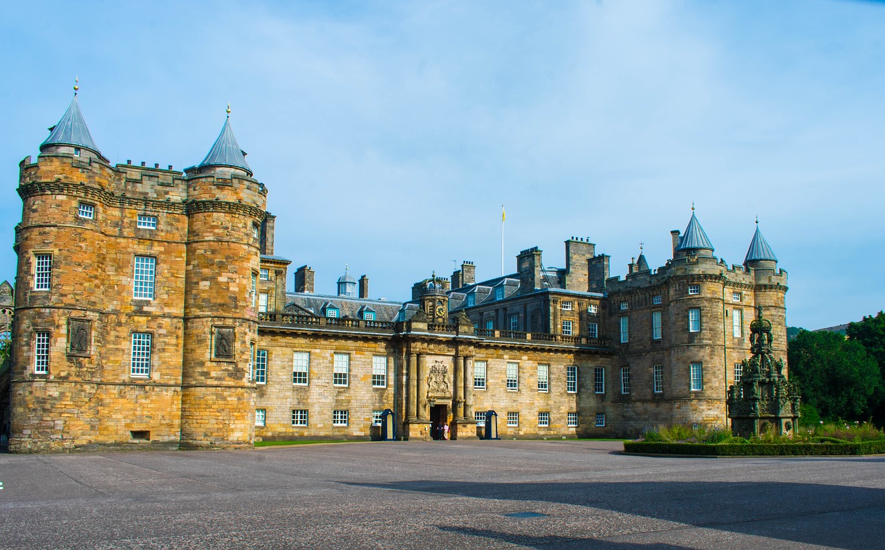 Scottish palace - Holyrood house