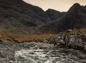 beautiful water pools cascading down mountain